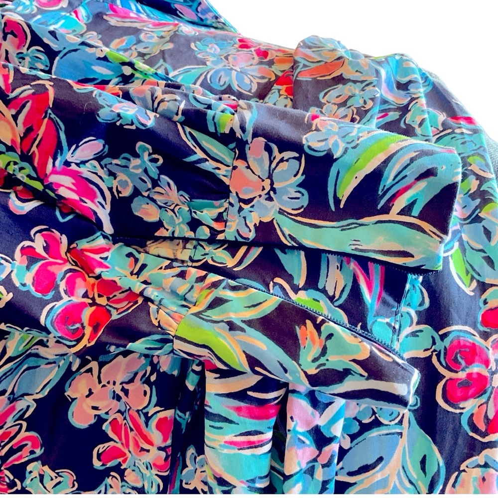 NWT Lilly Pulitzer Floral Long Sleeve Dress - Picture 6 of 9